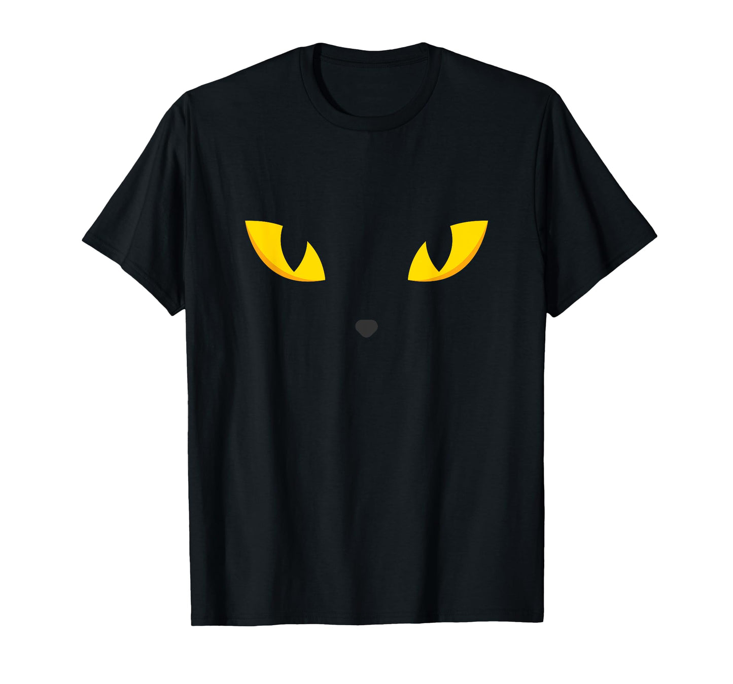 Cat Eyes - Black Cat For Men Women & Kids Funny Cat T-Shirt
