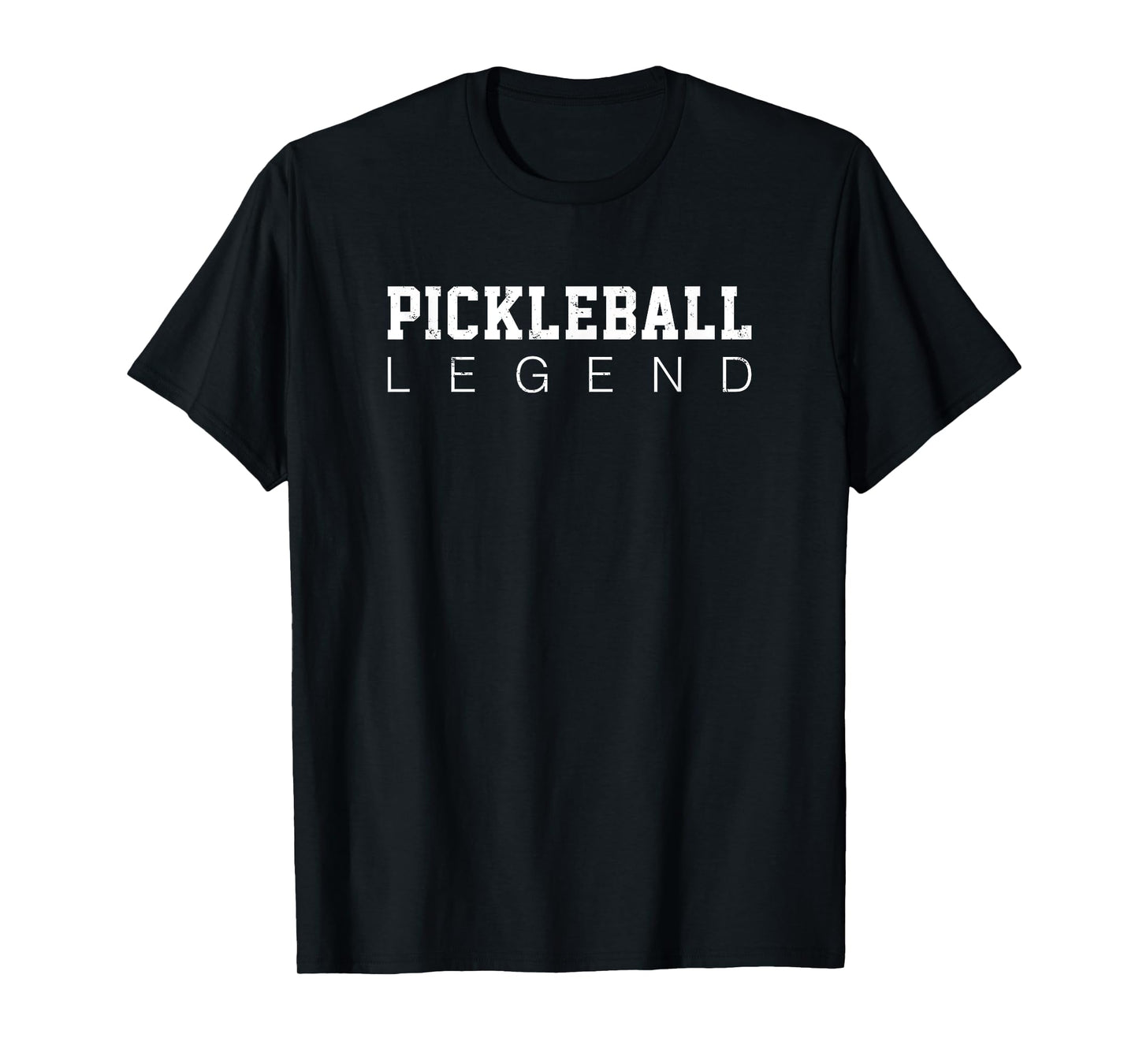 Pickleball Legend Player School College Varsity Racket Sport T-Shirt