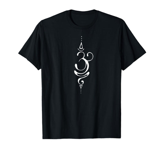 Breathe Symbol Meditation Yoga T-Shirt