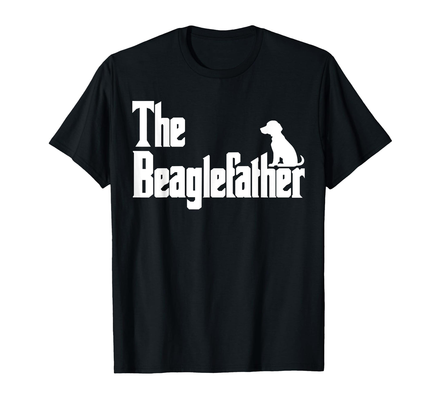 The BeagleFather Funny Beagle Dad Shirt Men Gifts T-Shirt
