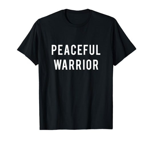 Yoga Peaceful Warrior T-Shirt T-Shirt