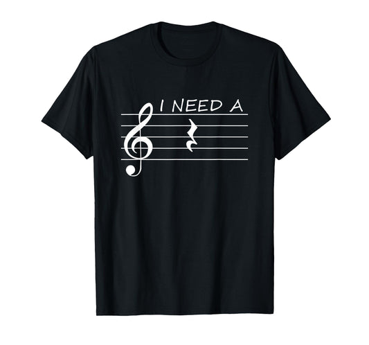 Ich braucht eine Pause Band Choir Orchestra Music T-Shirt