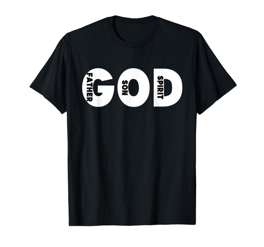 Holy Trinity God Three Persons Father Son Holy Spirit T-Shirt