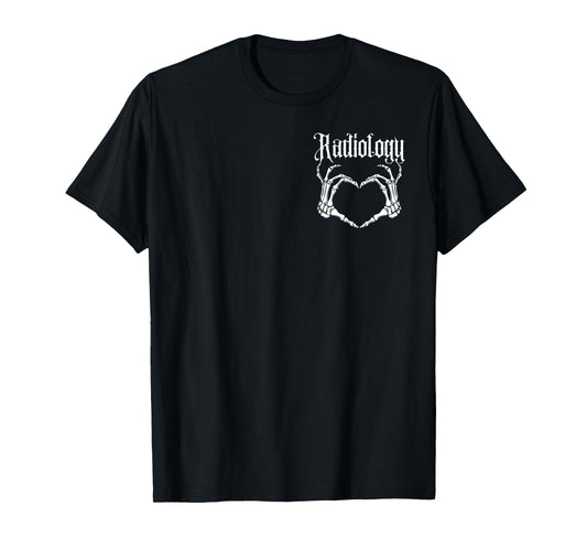Rad Tech's Have Big Hearts, Radiology X-Ray Funny Tech T-Shirt