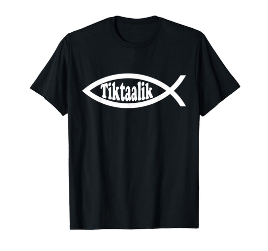 Tiktaalik Evolution Darwin Fish Atheists Biology Teacher T-Shirt