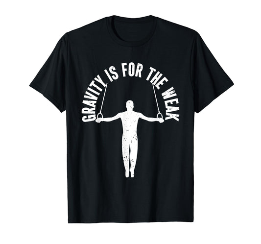 Funny Gymnastics Gifts For Boys Men Unisex-Kids Unisex-Adults Gymnastics Shirt T-Shirt Black Small Modern Classic Gymnastics Lover Letter Print Round Collar Short Sleeve