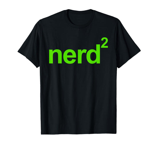 Nerd Squared - Technology Computer Programmer AI Smart T-Shirt