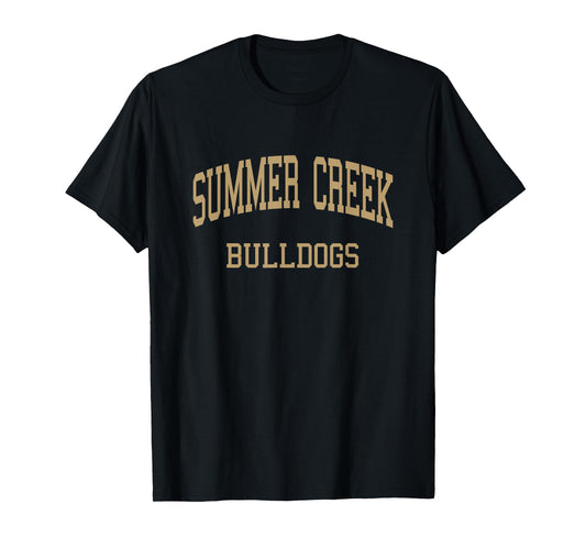 Summer Creek High School HS Houston TX Retro Sports T-Shirt