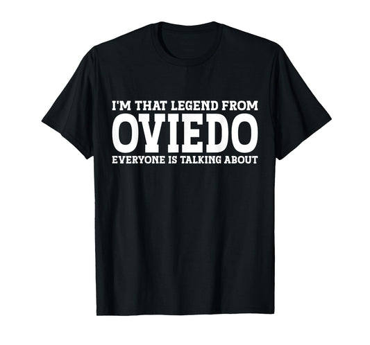 Oviedo Hometown FL Florida Home Roots Funny City Oviedo T-Shirt