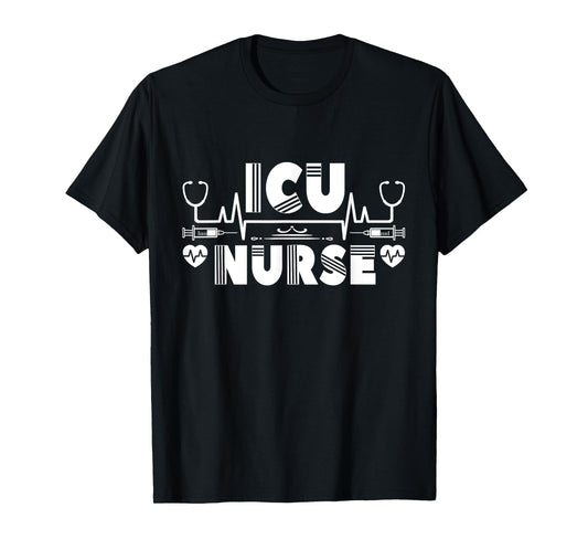 Icu Nurse Hospital Intensive Care Ice Nursing T-Shirt