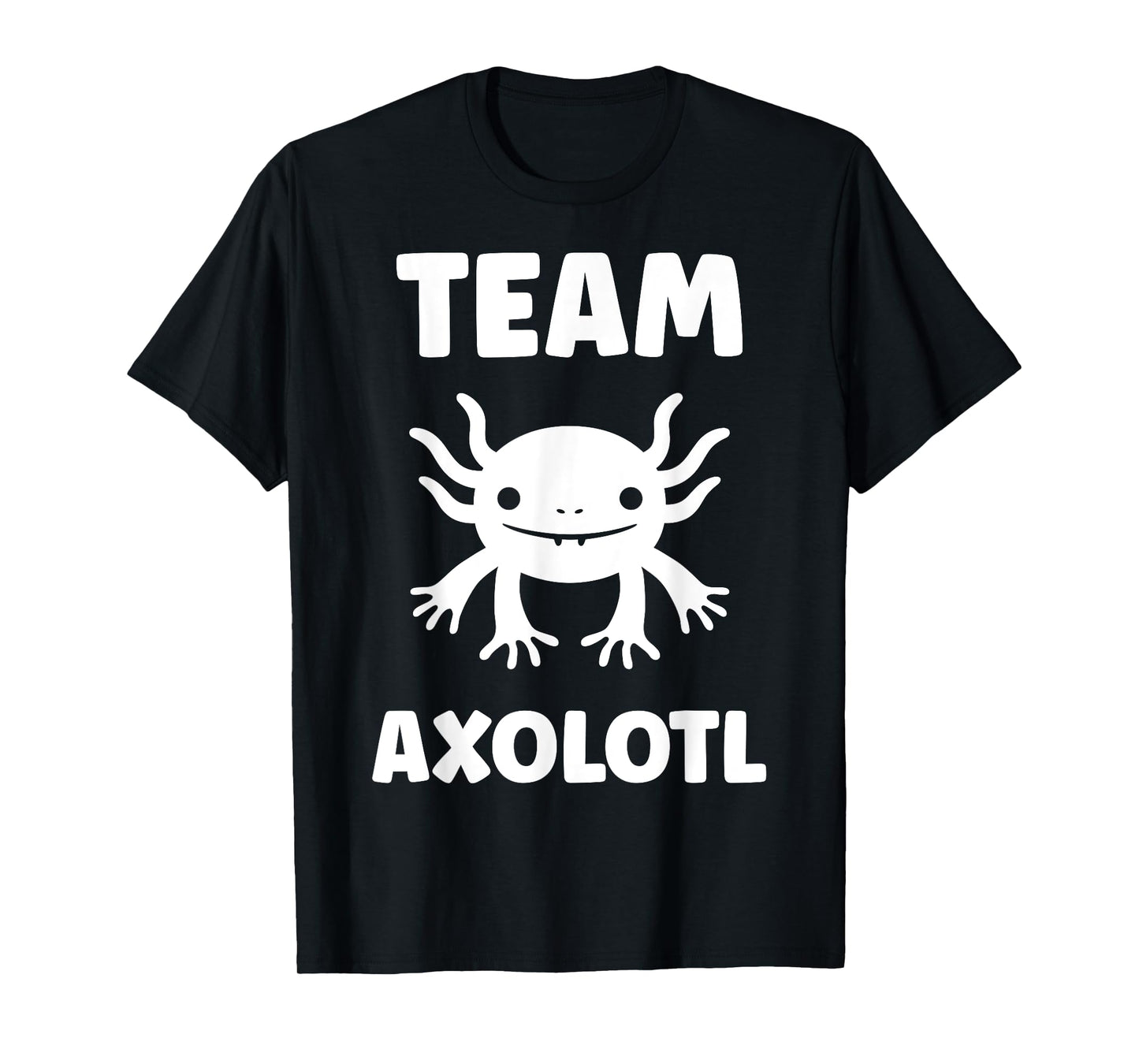 Small animals axolotl funny minimalist simple team axolotl T-Shirt
