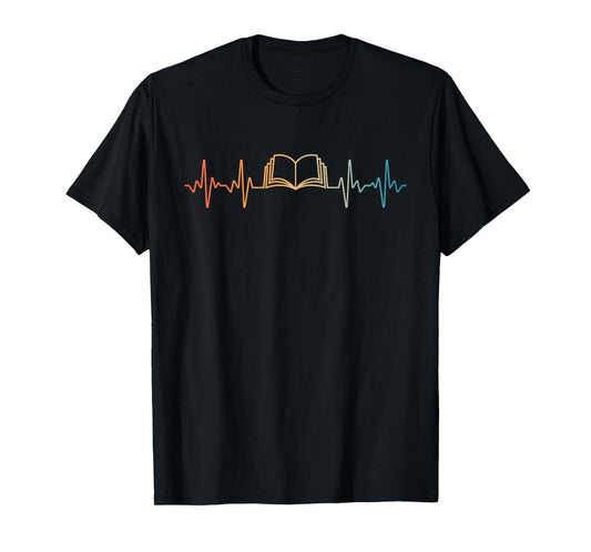 Funny Reading Art For Men Women Bookworm Reader Book Lover T-Shirt, Small