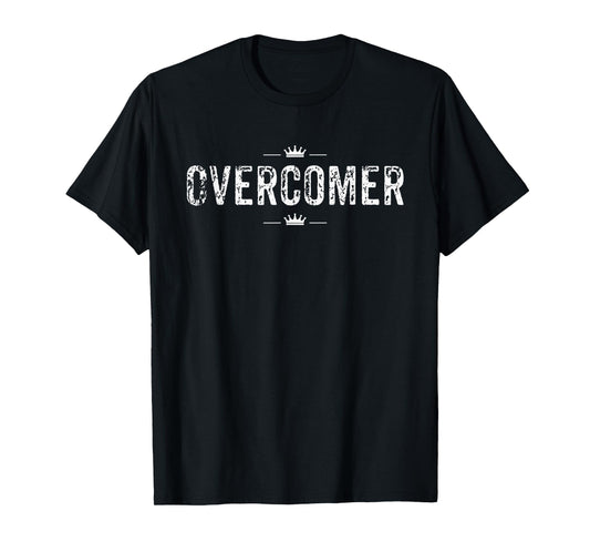 Christian T-Shirt Overcomer Jesus T-Shirt