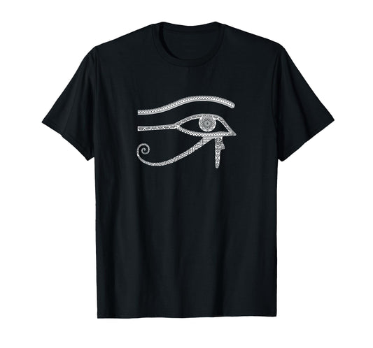 MANDALA WEDJAT EYE OF HORUS ANCIENT EGYPT T-SHIRT T-Shirt