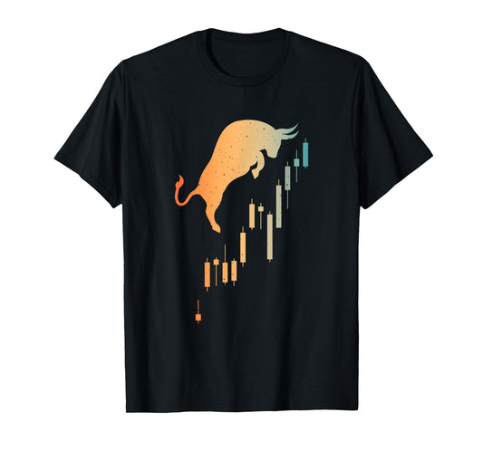 Best Stock Market Art for Men Women Stock Broker Day Trading T-Shirt