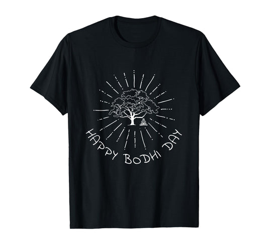 Happy Bodhi Day Buddhist Holiday T-Shirt