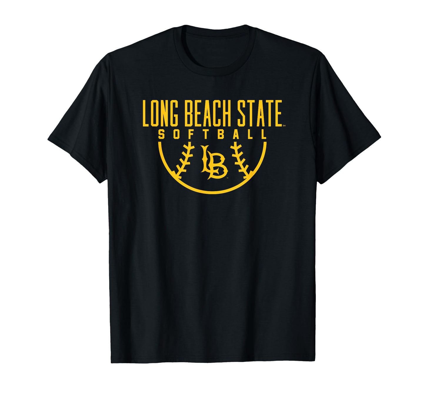 Cal State Long Beach CSULB Softball Arch T-Shirt