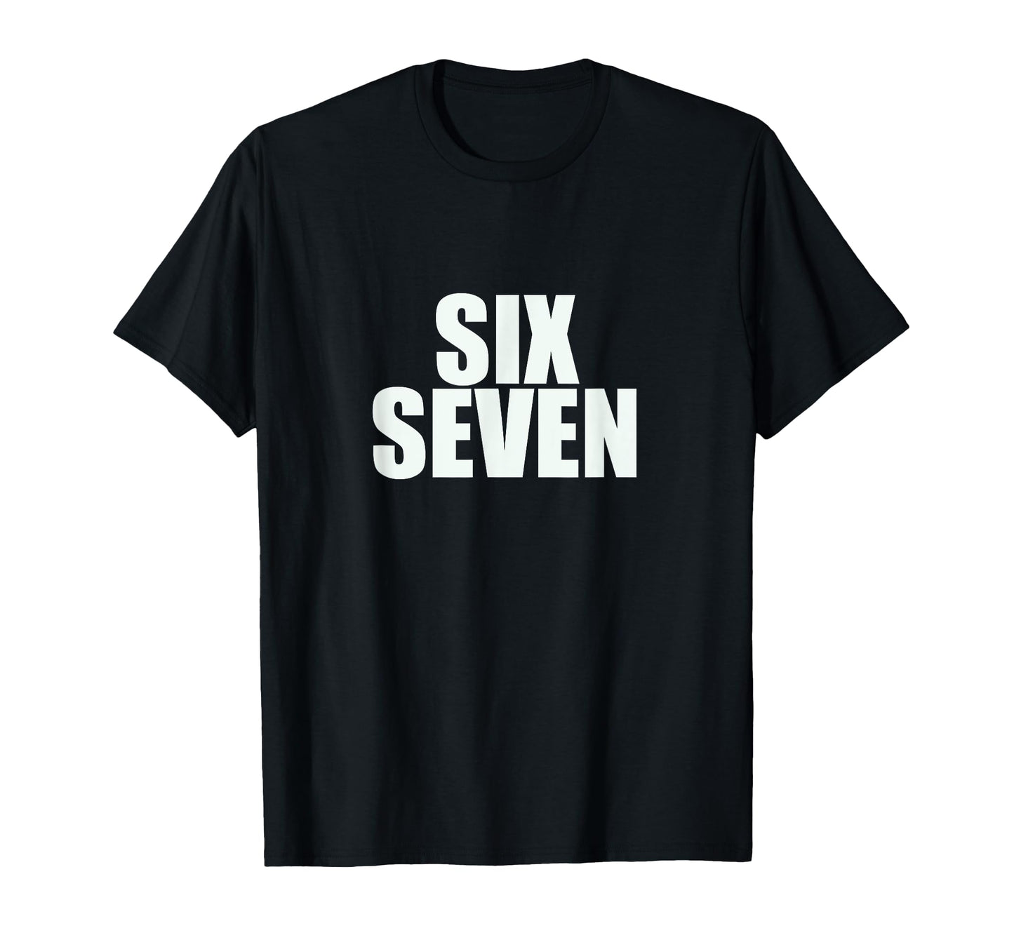 Fun Six Seven 6 7 Meme Design T-Shirt