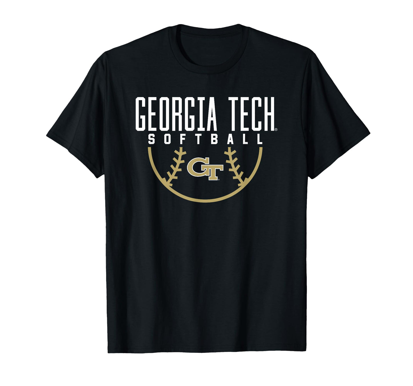 Georgia Tech Yellow Jackets Softball Arch T-Shirt