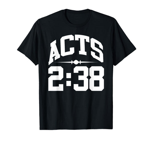Christerest: Acts 2:38 Repent Bible Jesus Christian T-Shirt T-Shirt