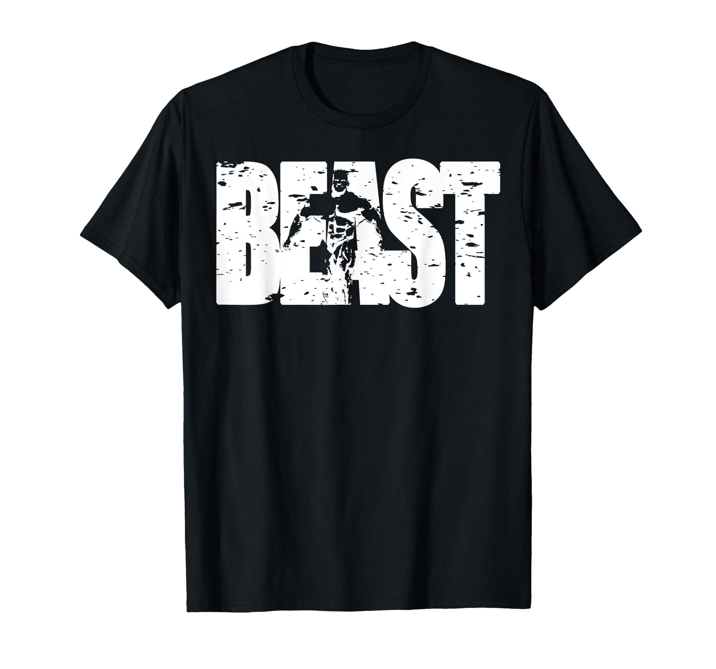 Beast TShirt Workout Clothes Gym Activewear Fitness Yoga. T-Shirt