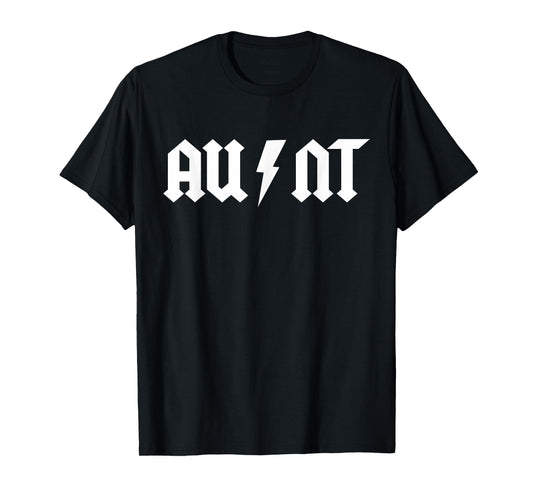 Rock n Roll Aunt Birthday Rock Star Matching Family T-Shirt