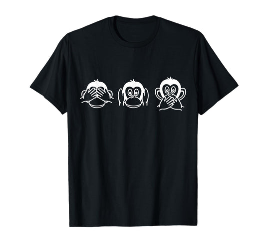 Three wise monkeys T-Shirt