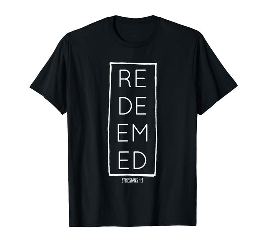 REDEEMED | Deluxe vintage distressed Christian T-shirt T-Shirt