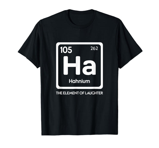 Laughter Yoga Laughing Ha The Element Pun T-Shirt