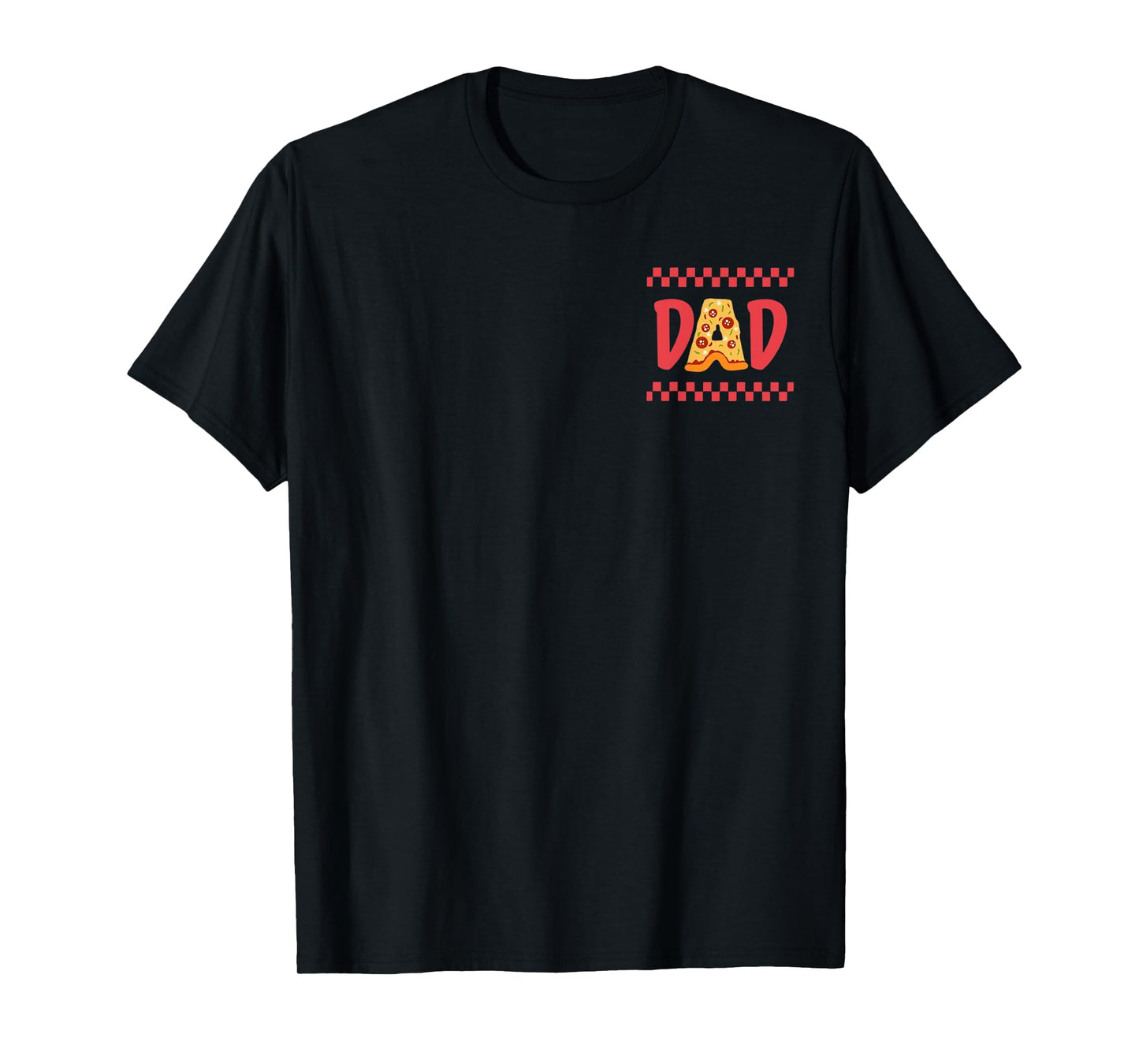 Dad Birthday Pizza 1st Birthday Pizza Family Matching Dada T-Shirt