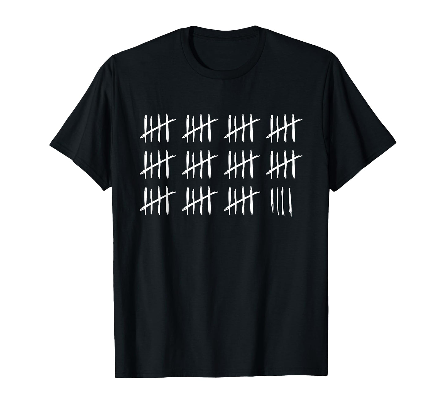 59 Years Done 59th Birthday Old Funny Tally Marks Counting T-Shirt