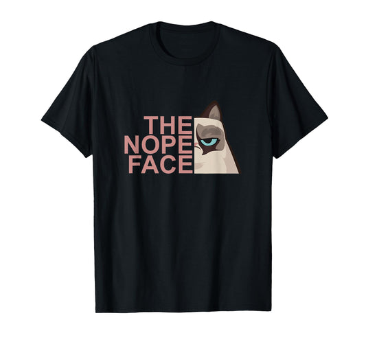 The Nope Face Cute Funny T-Shirt