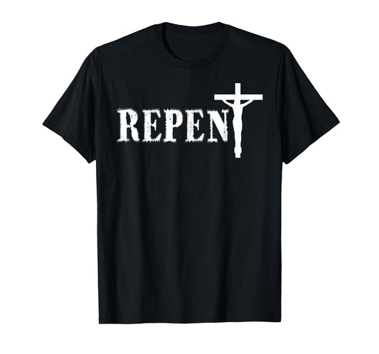 Repent Jesus Saves Religious Gift T-Shirt
