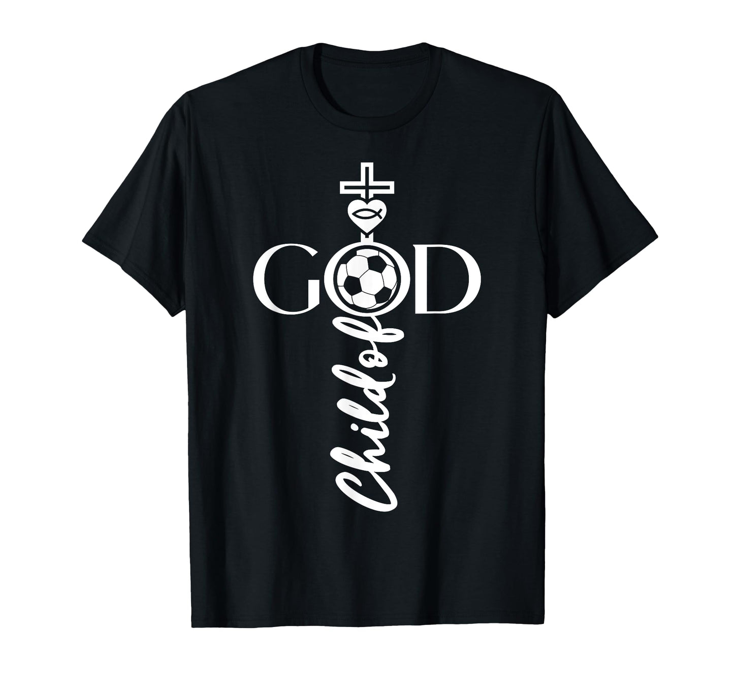RELIGIOUS JESUS SOCCER CHILD OF GOD SOCCER T-Shirt