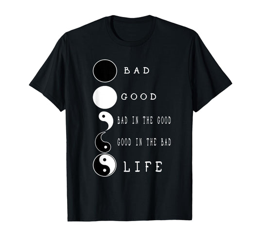 Wowtastic! Unisex-Adults Yoga T-Shirt - Black - Small