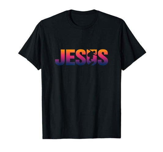 Jesus Christian Skateboard Retro Skater Vintage Style TShirt T-Shirt