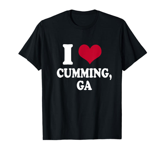 I Heart Cumming, GA T-Shirt