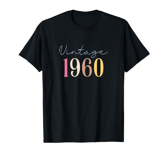 65 Years Old Vintage 1960 65th Birthday For Women T-Shirt