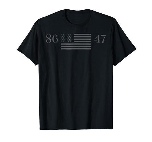 Classic Vintage 80S Style 86 47 Trump 8647 T-Shirt