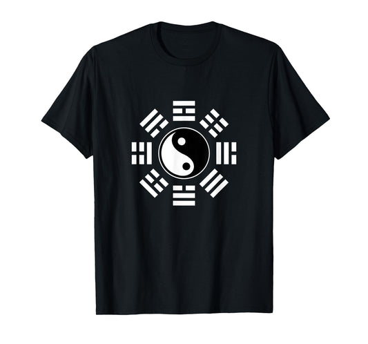 Yin Yang T-Shirt Taoism Symbol Yin Tai Chi Feng Shui Bagua T-Shirt