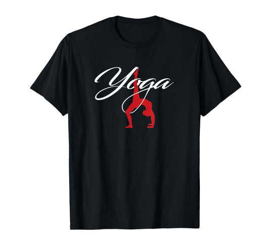 Yoga Meditation T-Shirt - Yoga Logo Shirt for Women Men T-Shirt