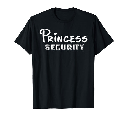 Princess Security Squad Birthday Halloween Party Funny T-Shirt