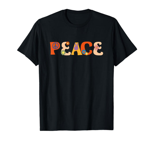 Peace Sign Hippie T-Shirt