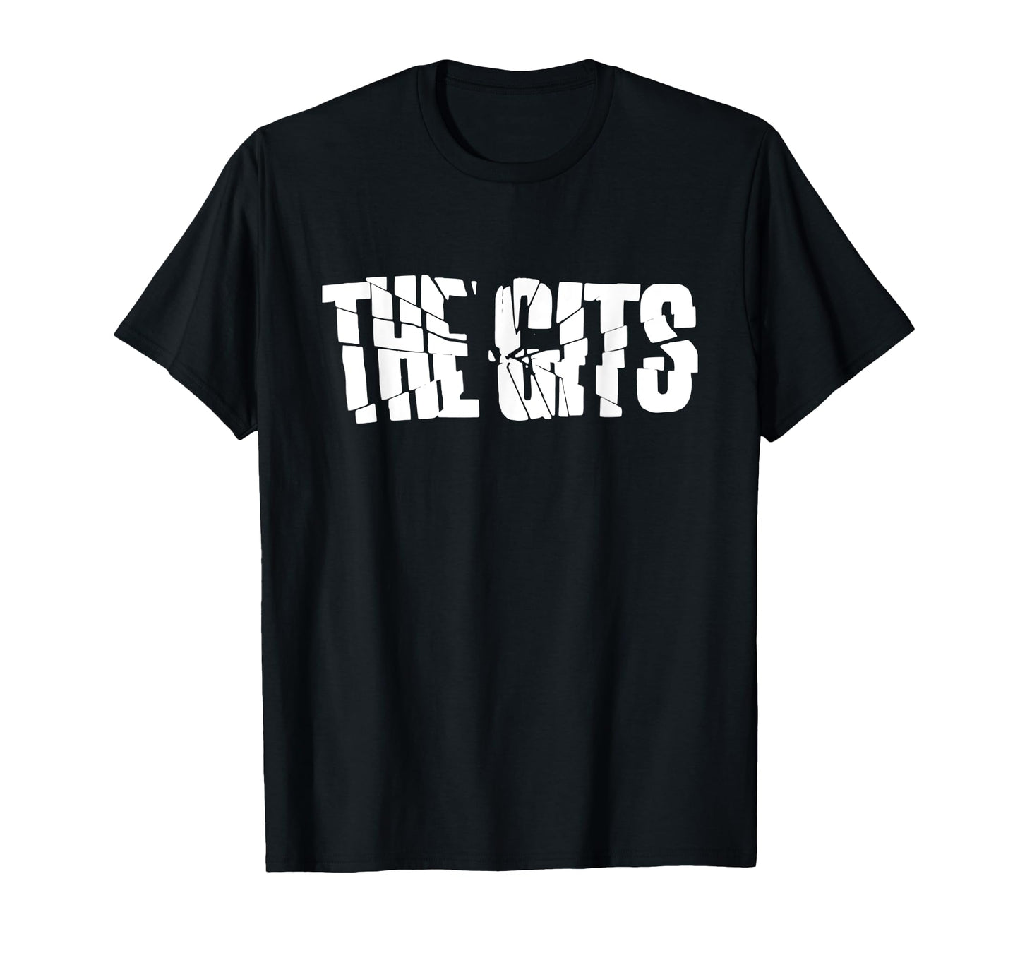 Vintage The Gits Broken Logo 90s Punk Band Rock Retro T-Shirt