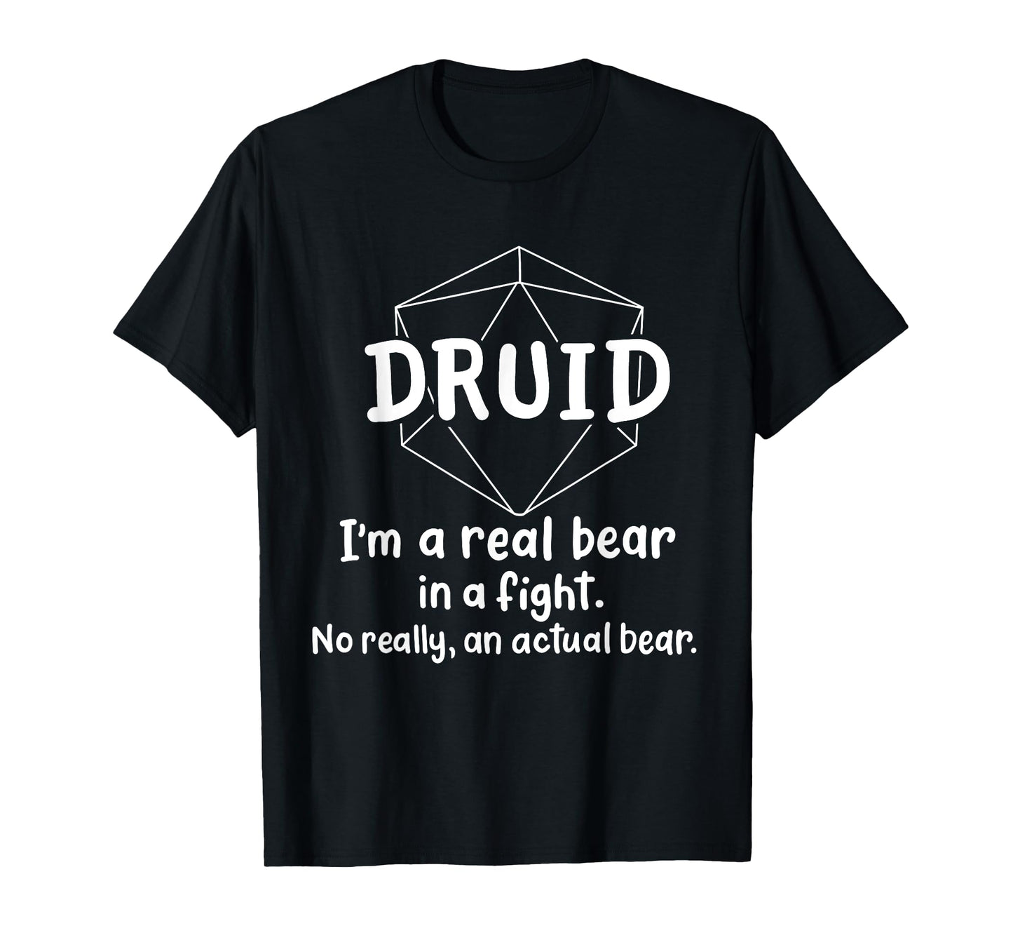 Druid Funny Character Joke Roleplaying Games RPG Gamer T-Shirt