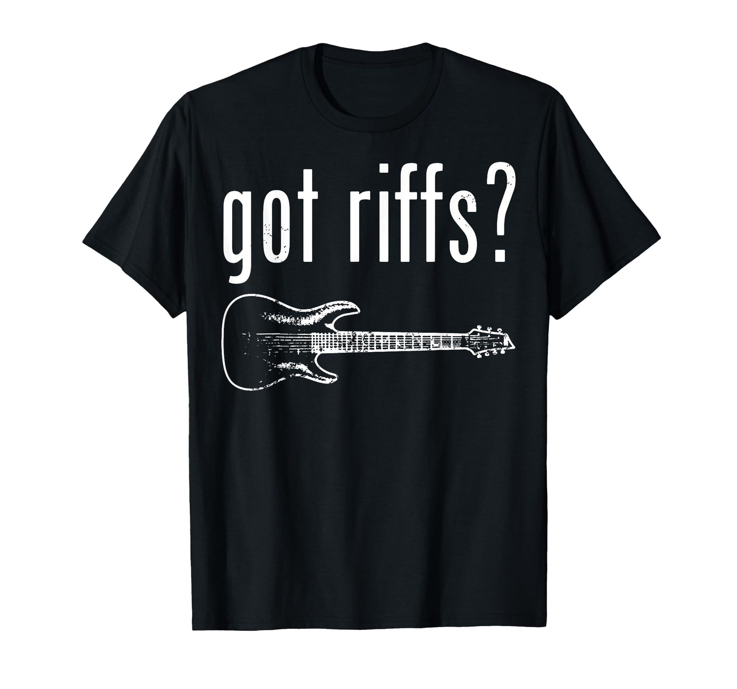 Vintage Got Riffs Guitar T-Shirt