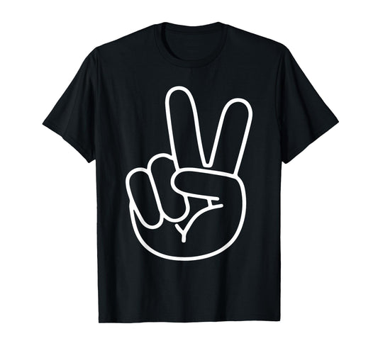 2 Year Old 2nd Birthday Peace Sign Bday Family Matching T-Shirt