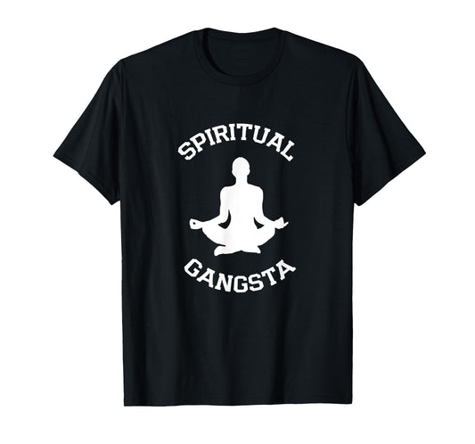 Spiritual Gangsta T Shirts - Yoga T Shirts for Men Women T-Shirt