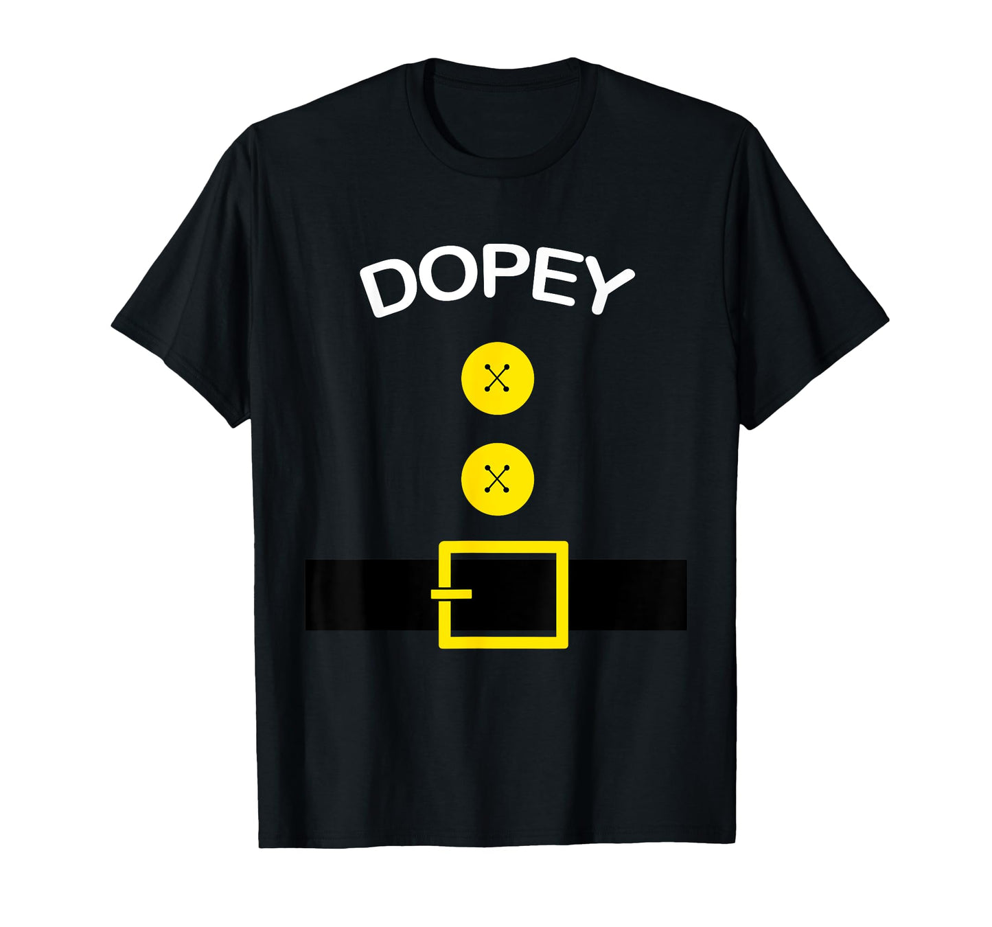 Funny Dopey Group Costume T Shirt Gift Novelty