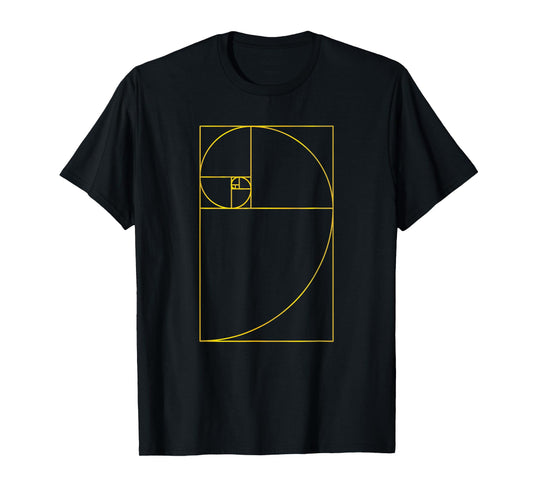 Fibonacci Sequence Golden Ratio Rule TShirt Number Fib Think T-Shirt